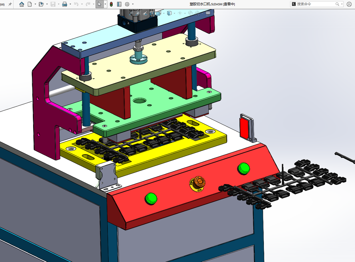 N314047-Plastic Runner Cutting Machine
