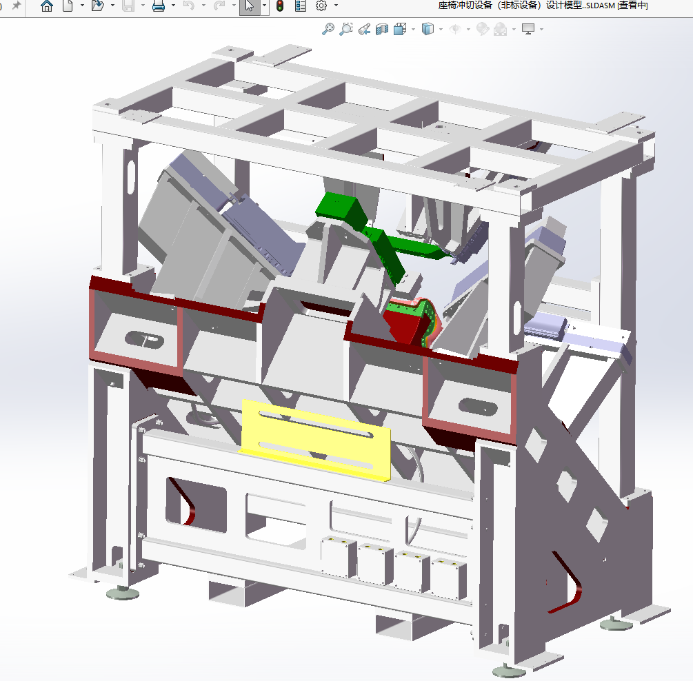 N314054-Seat Punching & Cutting Machine