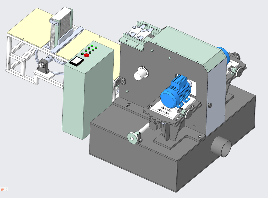 N314060-Wood Panel Cutting Machine (UG Design)