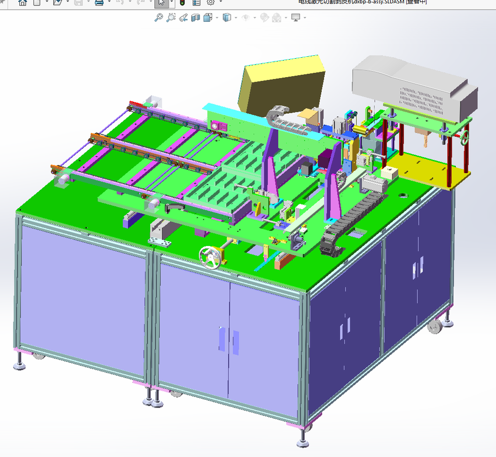 N314066-Wire Laser Cutting, Stripping & Cutting Machine