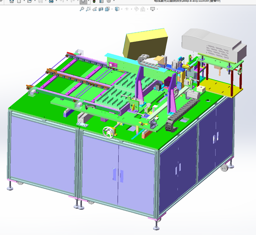 N314066-Wire Laser Cutting, Stripping & Cutting Machine
