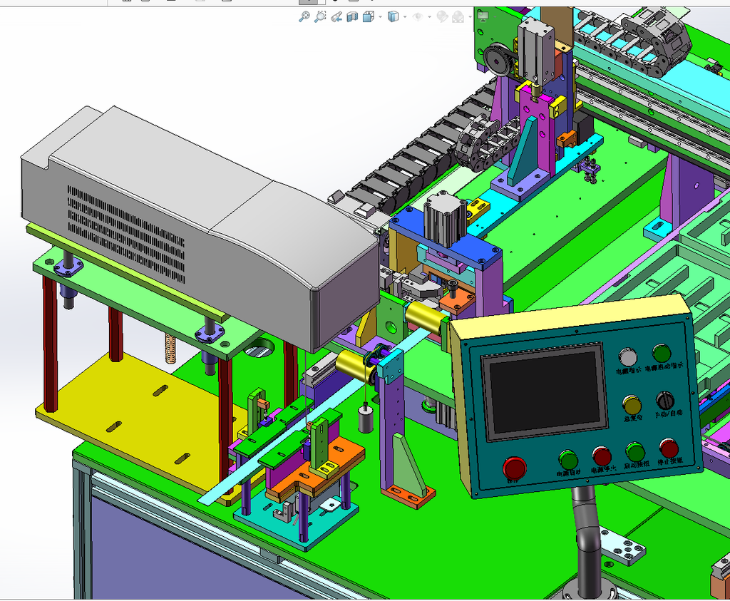 N314066-Wire Laser Cutting, Stripping & Cutting Machine