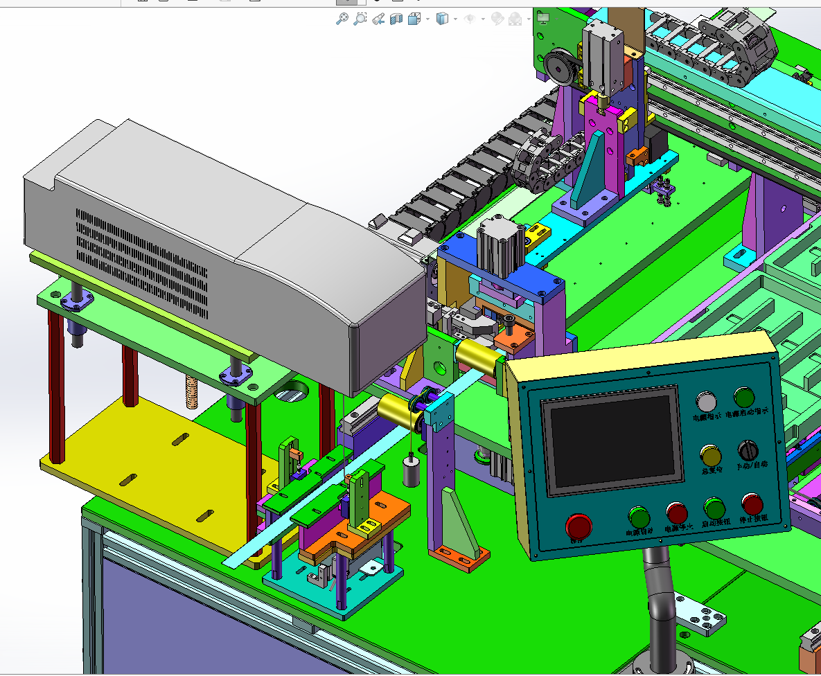 N314066-Wire Laser Cutting, Stripping & Cutting Machine