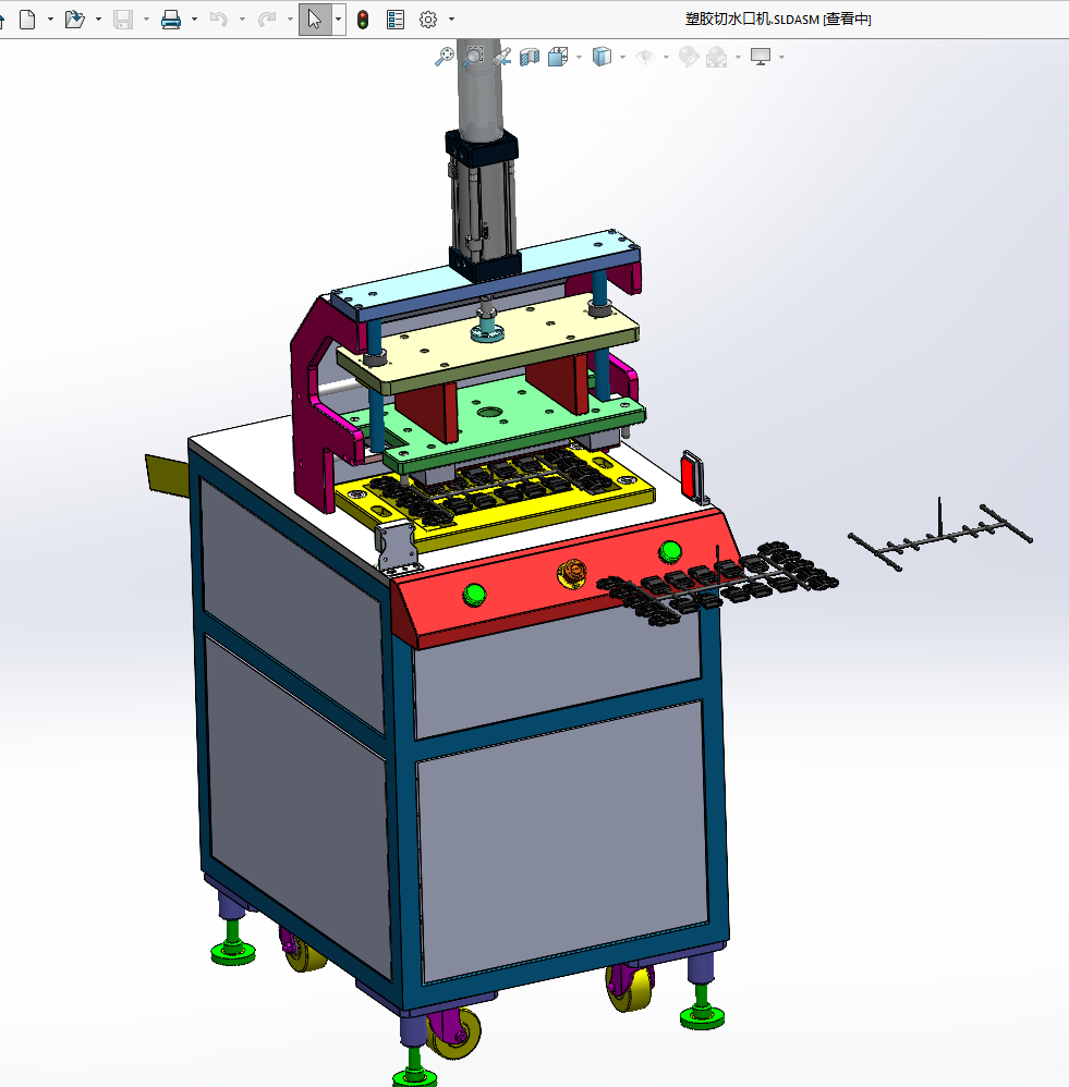N314073-Automated Plastic Runner Cutting Machine