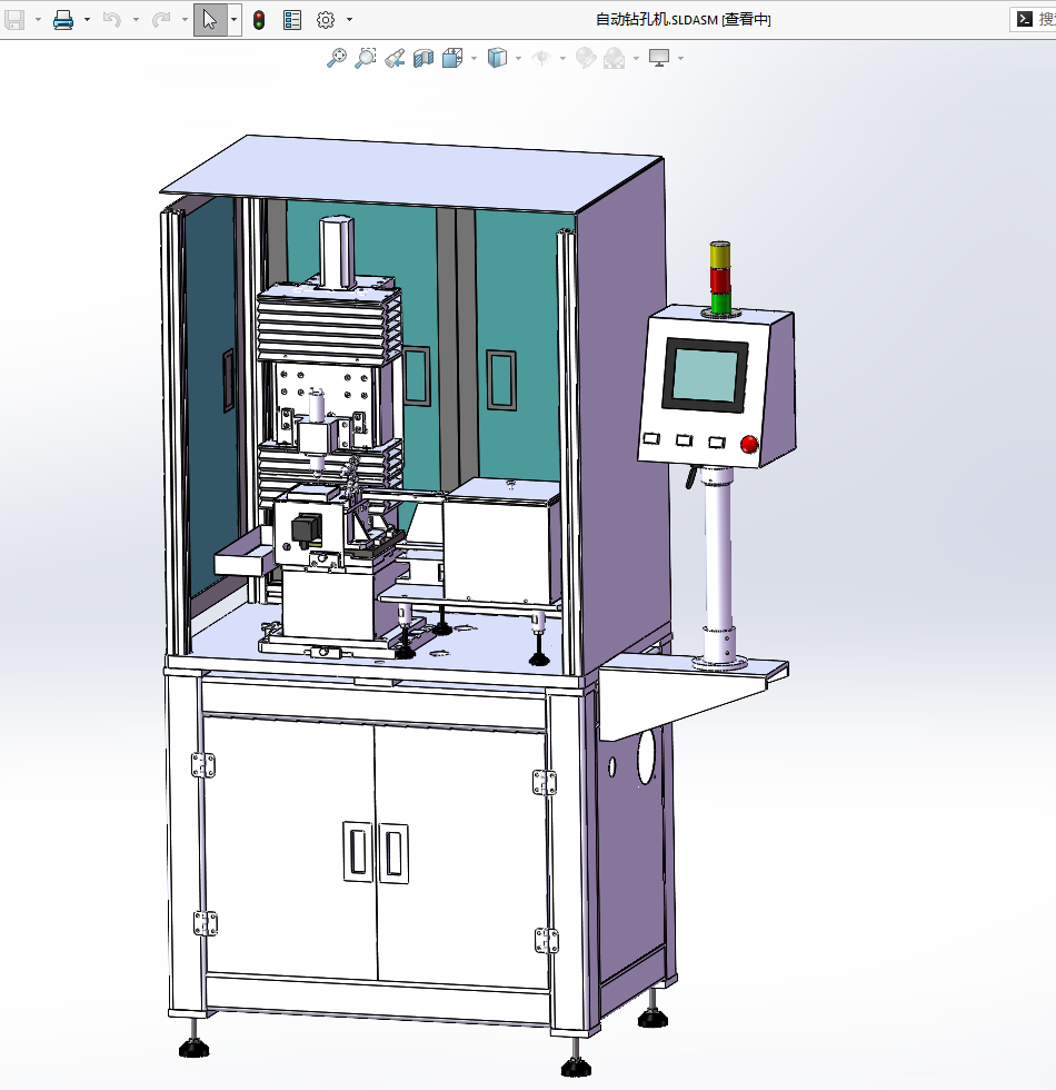 N323015 - Automatic Drilling Machine, STP Format