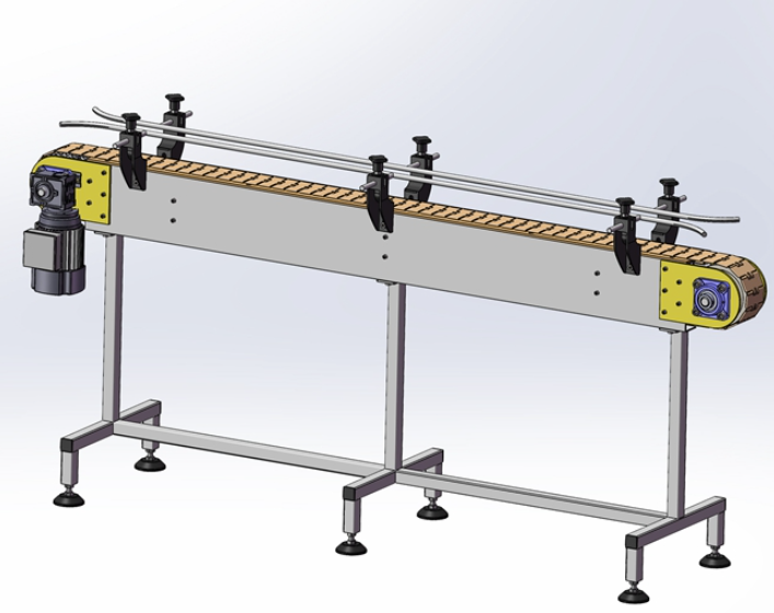 A0039. Flat Top Chain Conveyor