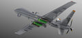 N348008 - MQ-9 UAV 3D Model Drawings