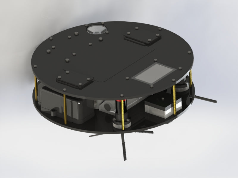 N346001 - DIY Sweeping Robot 3D Drawings, Designed by SOLIDWORKS