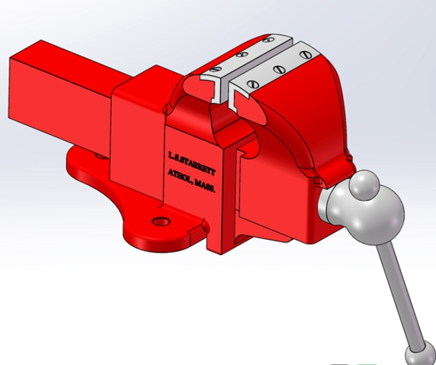 A0885. Bench Vise