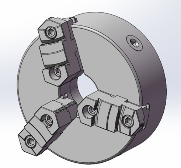 A0525-3-jaw chuck