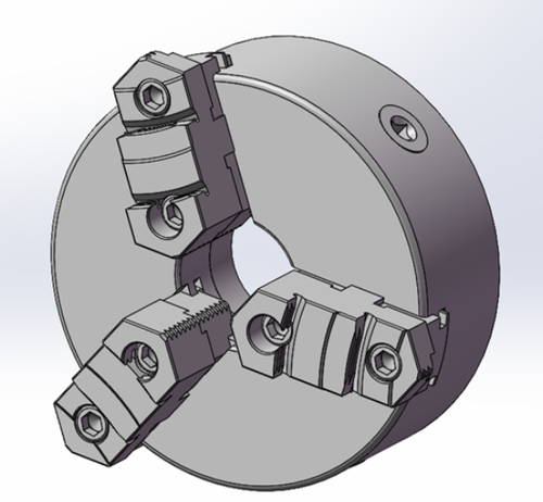 A0525-3-jaw chuck