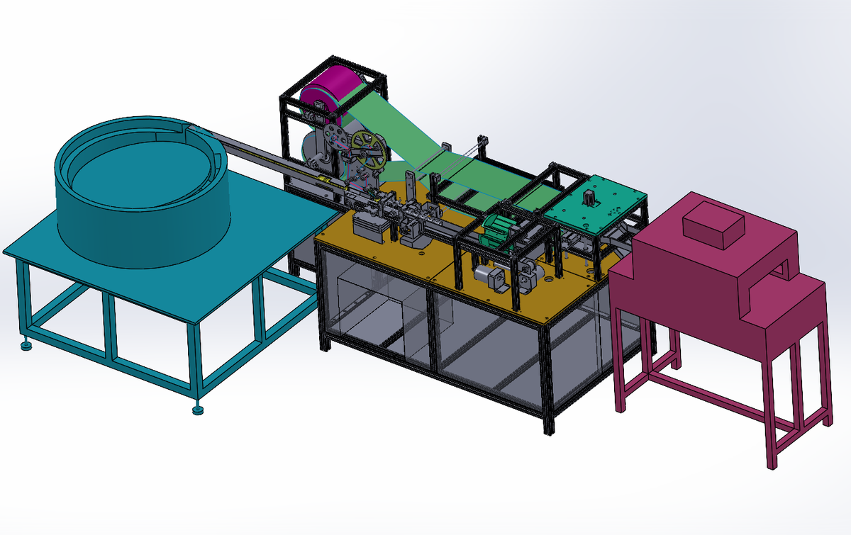 N308033 Pipe Elbow Labeling Machine