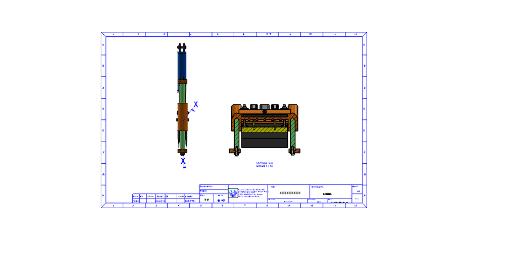 N314021-Wood Cutter Mechanism 3D Drawing (IGS Format)