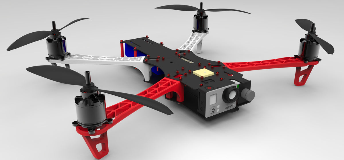 N348020 - TBS Discovery Quadcopter Aerial UAV Drawings