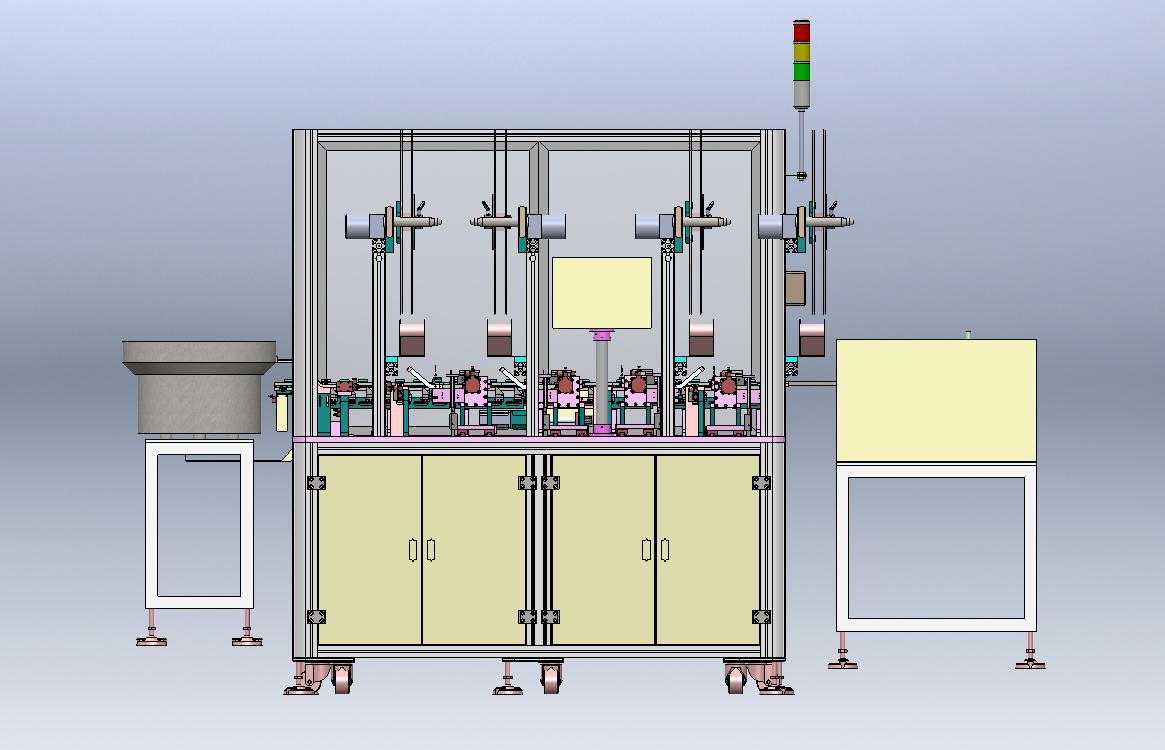 N313001-BU Connector Terminal Insertion Machine 3D Model (Solidworks + STEP)