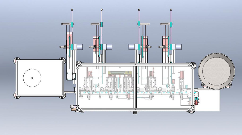 N313001-BU Connector Terminal Insertion Machine 3D Model (Solidworks + STEP)