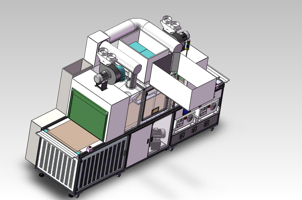 N301019 Three-lamp UV Curing Machine