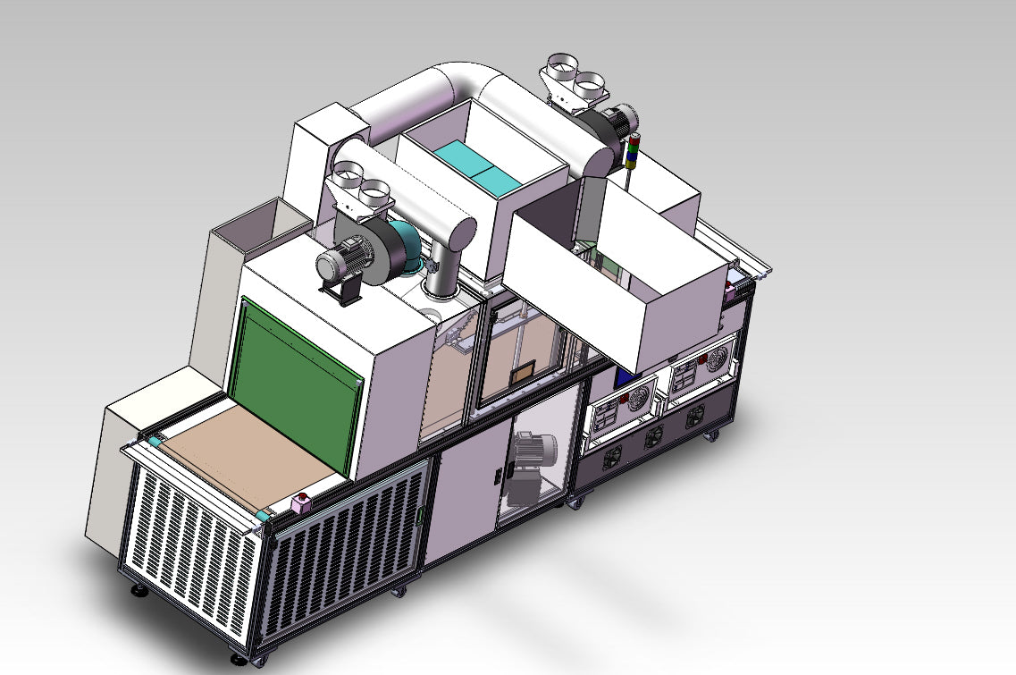 N301019 Three-lamp UV Curing Machine