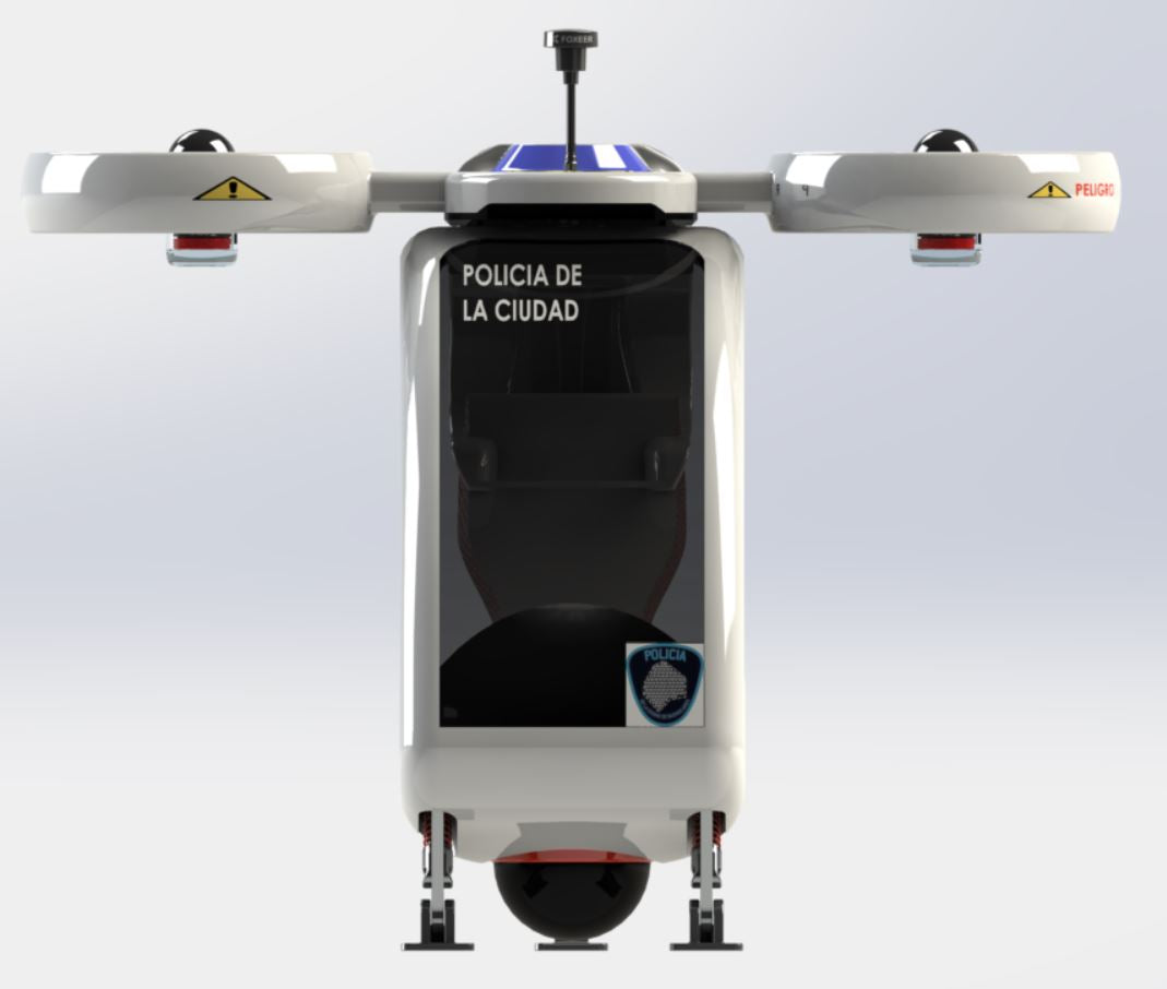 N348014 - USO Concept UAV 3D Model Drawings, STEP Format