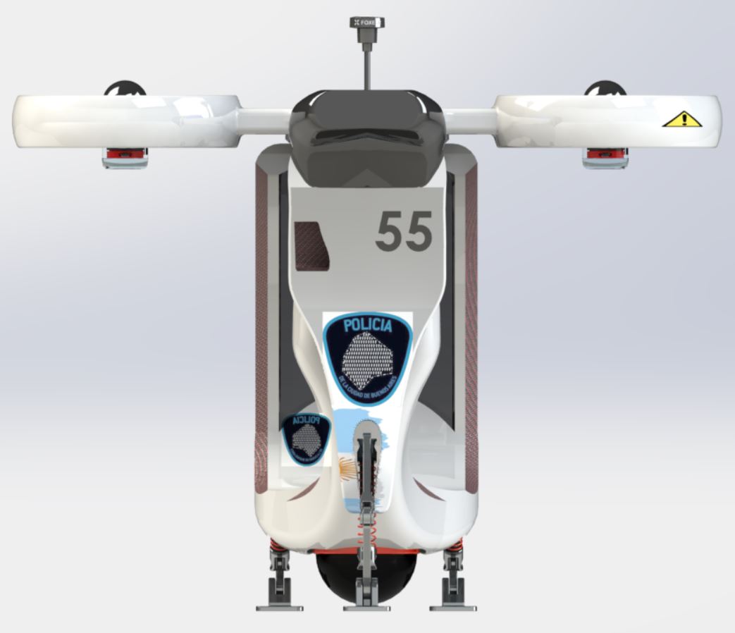 N348014 - USO Concept UAV 3D Model Drawings, STEP Format