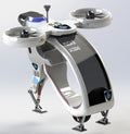 N348014 - USO Concept UAV 3D Model Drawings, STEP Format