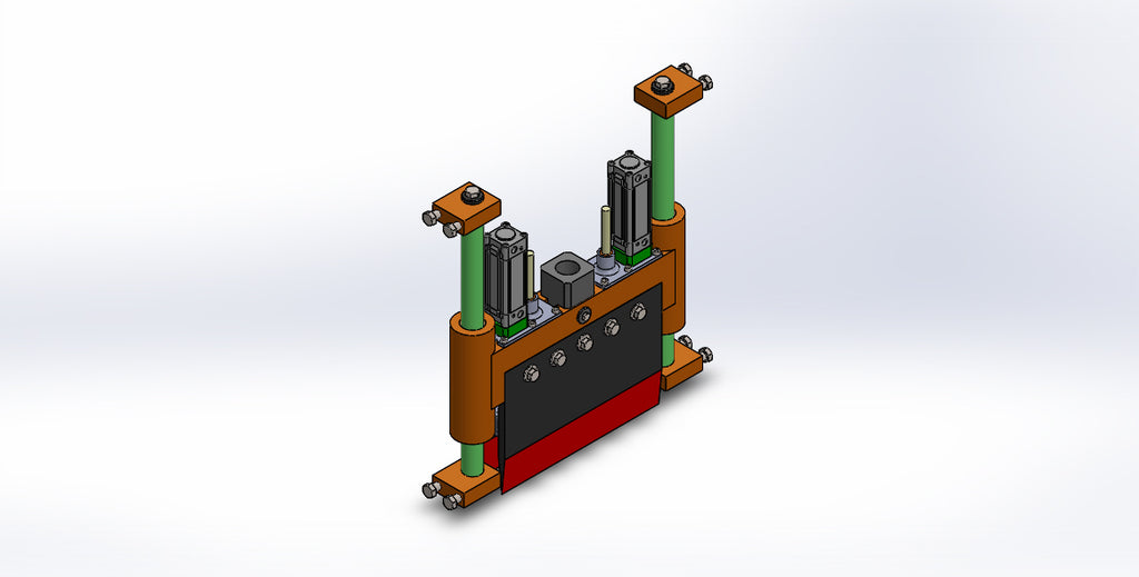 N314021-Wood Cutter Mechanism 3D Drawing (IGS Format)