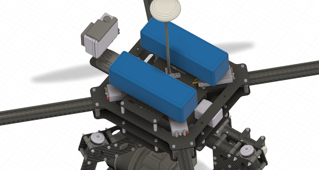 N348015 - X4 Aerial Quadcopter UAV 3D Model Drawings, STP Format