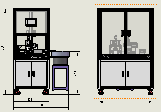 N301048 Gearbox Parallel Key Assembly Machine