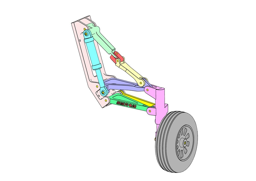 D0493-Aircraft Landing Gear