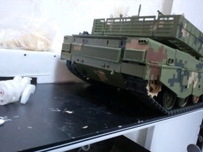 N349005 - ZTZ-99A Tank Toy 3D Printing Drawings, STL Format