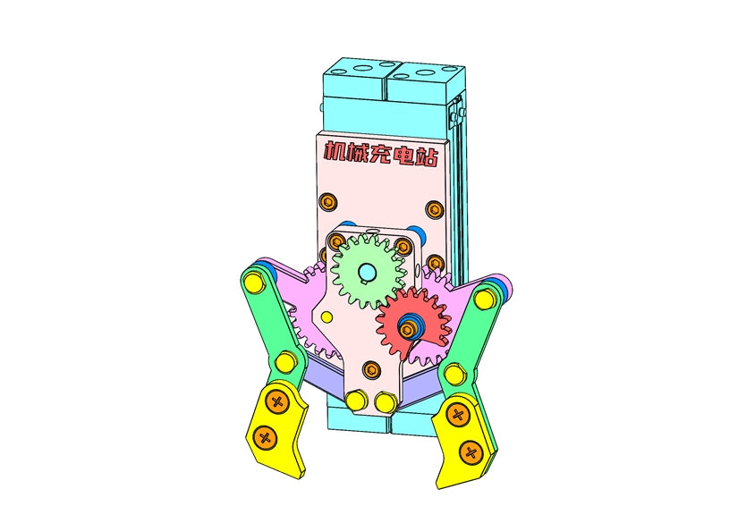 D0614 Pneumatic Gripper Mechanism