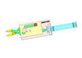 D0618 Pneumatic Scissor Mechanism