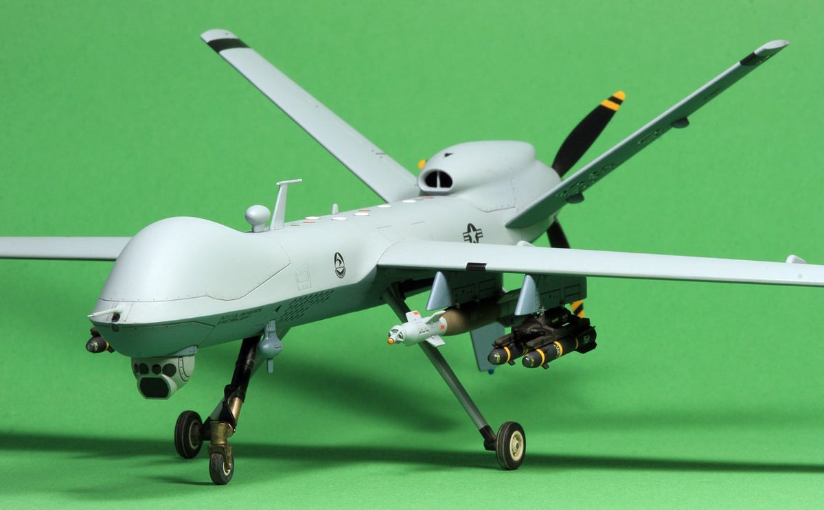 N348008 - MQ-9 UAV 3D Model Drawings