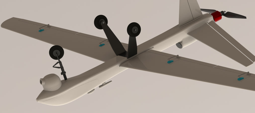 N348008 - MQ-9 UAV 3D Model Drawings