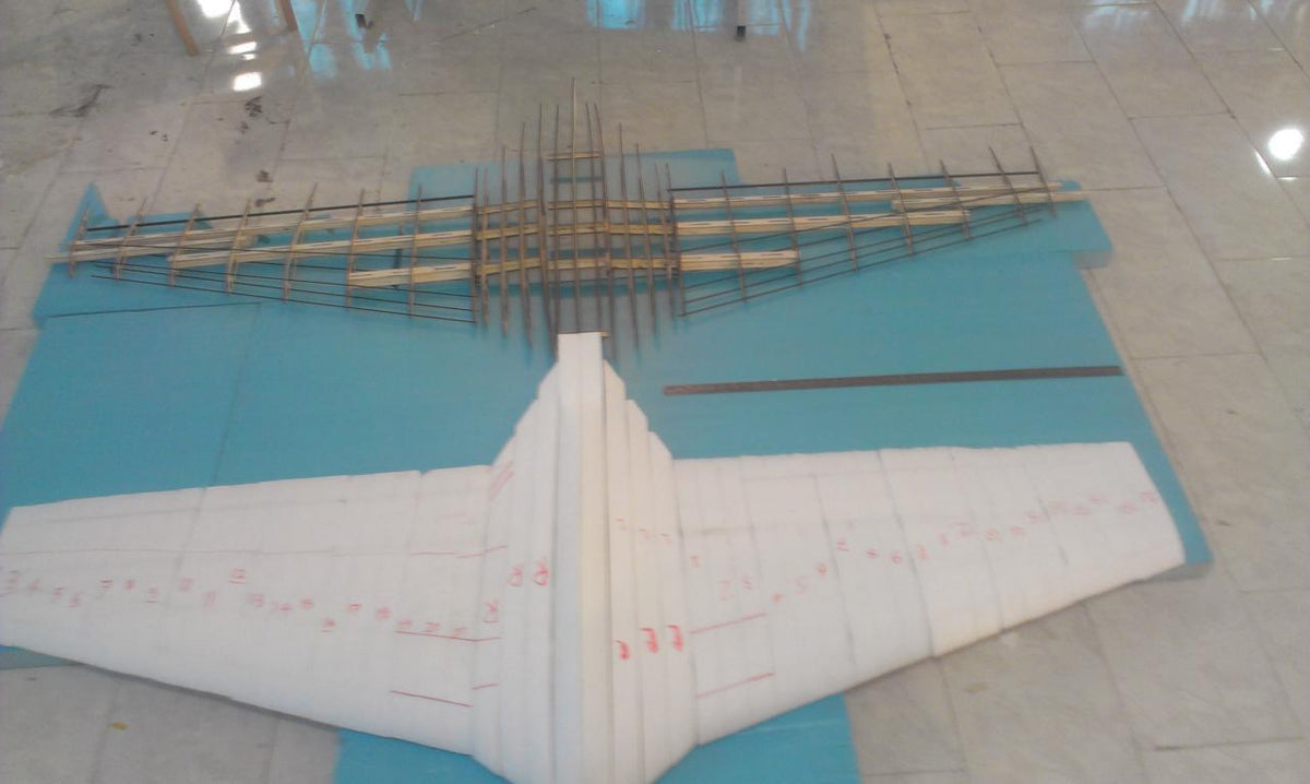 N348004 - GZ-500 UAV Simplified 3D Model Drawings, Designed by Solidworks