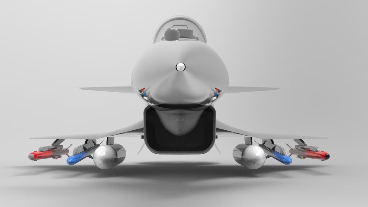 N349002 - J-10B Fighter Contour Line 3D Model Drawings, Designed by CATIA, with STP