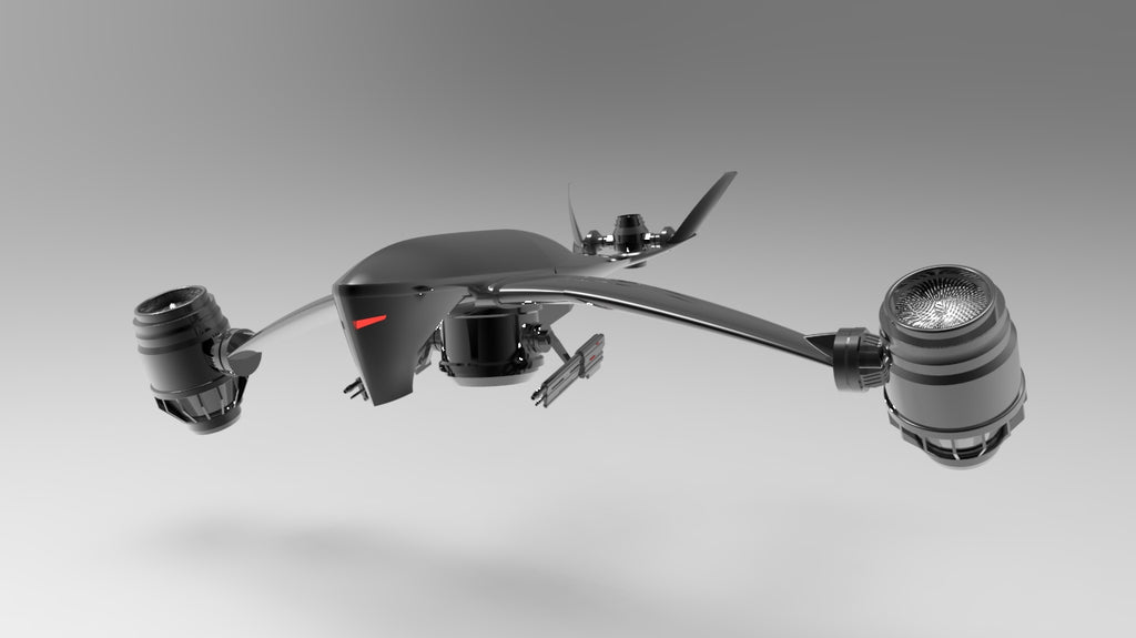 N348027 - Terminator-style UAV Appearance 3D Drawings, STP Format