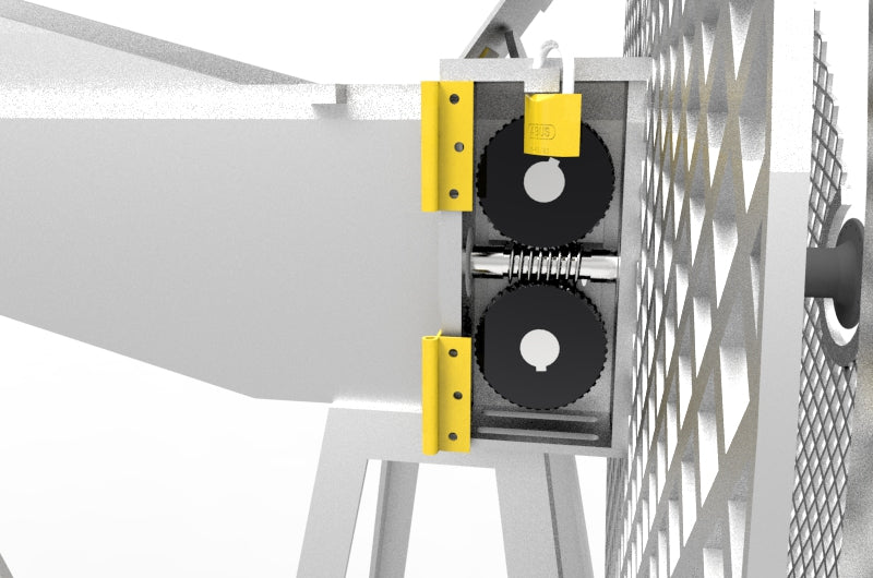 N314069-Simple Feed Cutting Machine 3D Model (Solidworks)