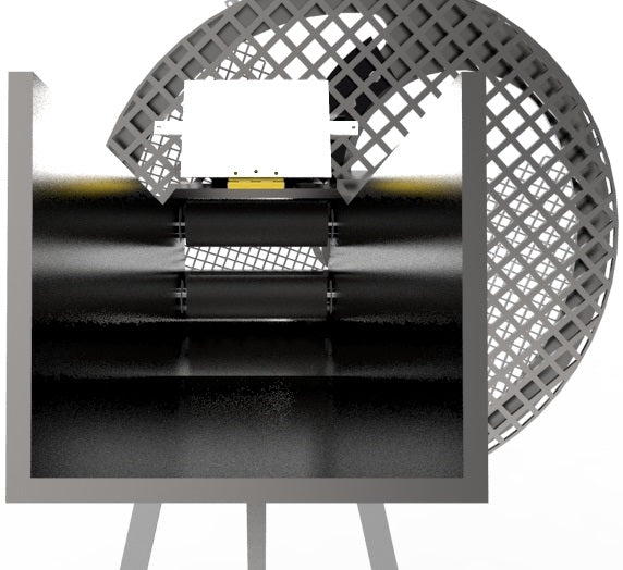 N314069-Simple Feed Cutting Machine 3D Model (Solidworks)