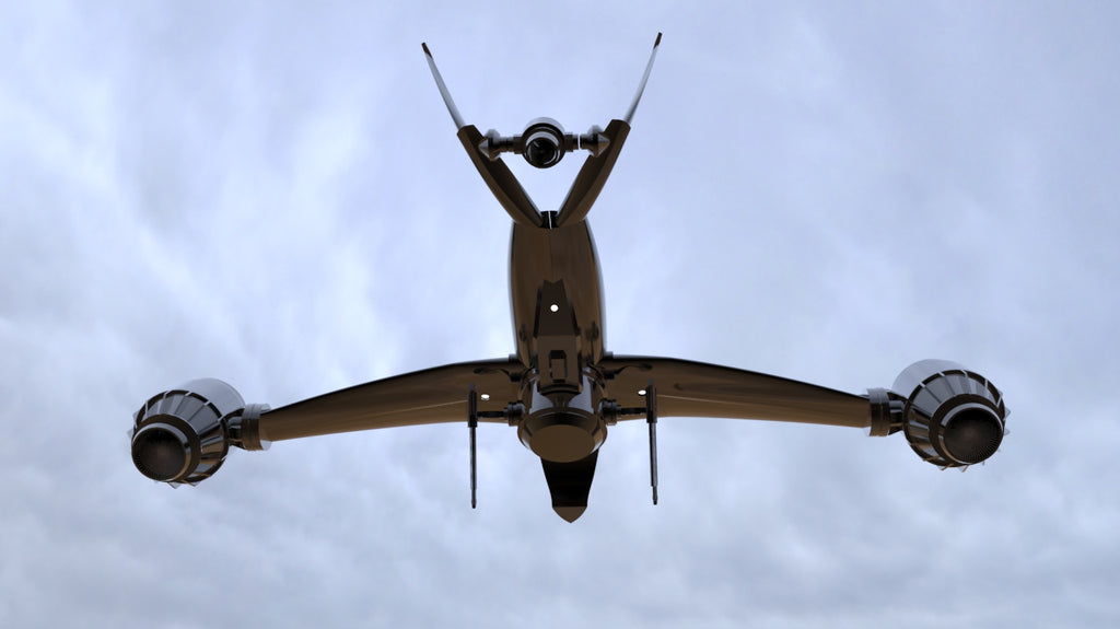 N348027 - Terminator-style UAV Appearance 3D Drawings, STP Format