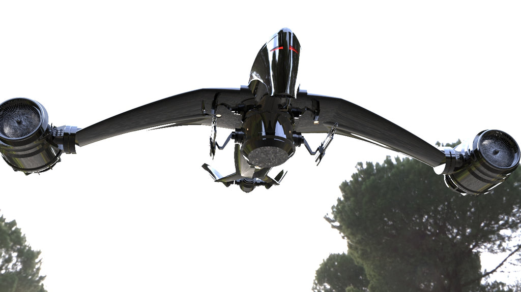 N348027 - Terminator-style UAV Appearance 3D Drawings, STP Format