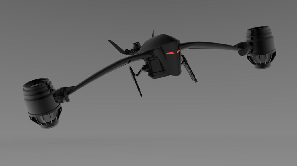 N348027 - Terminator-style UAV Appearance 3D Drawings, STP Format
